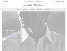 Tablet Screenshot of jonathanmezibov.com